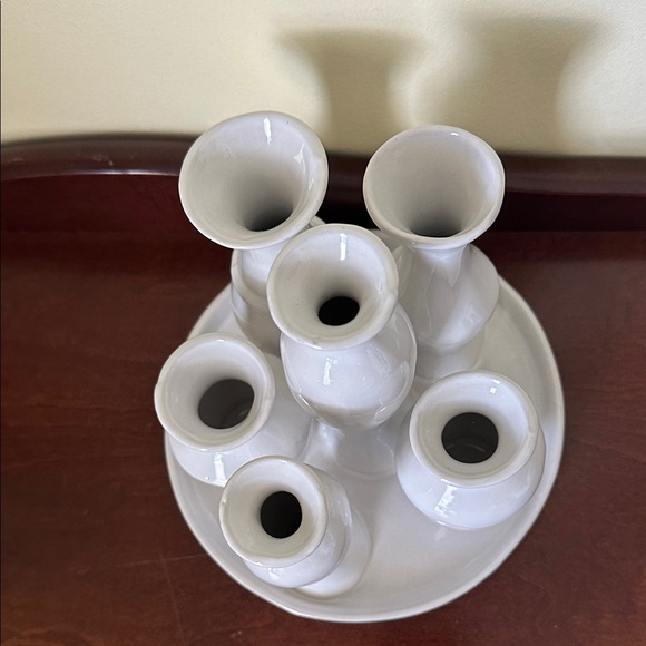 elegant multiple clusters vases with ceramic - Picture 2 of 8